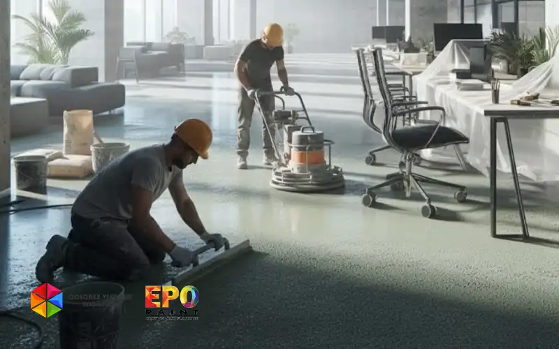 Sàn Terrazzo Polymer: Quy Trình Thi Công Tiêu Chuẩn