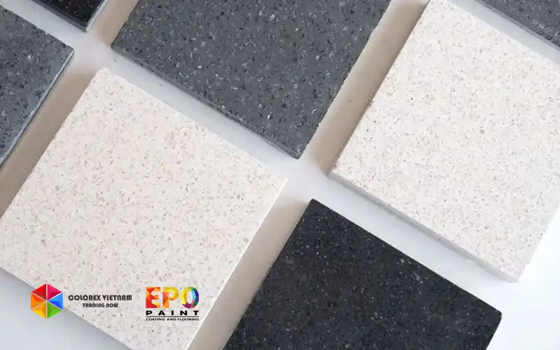 Mẫu Sàn terrazzo polymer
