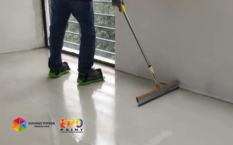 Thi Công Sơn Epoxy Phủ Sàn