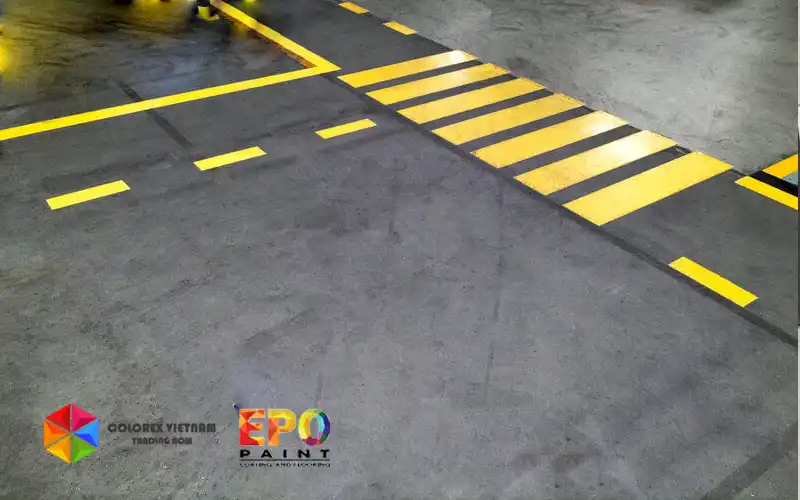 Sơn Epoxy kẻ vạch