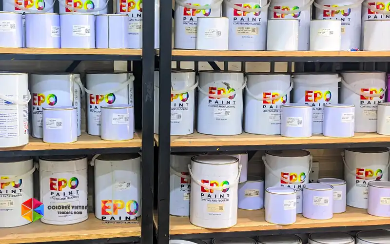 Sơn Epoxy kẻ vạch
