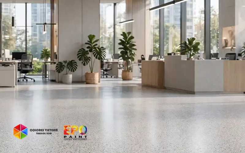 Giá Sơn Epoxy Cát Màu: Các Yếu Tố Ảnh Hưởng Đến Chi Phí Thi Công