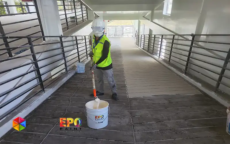 THI CÔNG SƠN EPOXY CHỐNG TRƯỢT