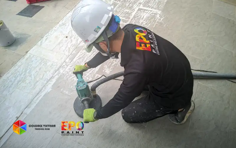 QUY TRÌNH THI CÔNG SƠN EPOXY HỆ Lăn