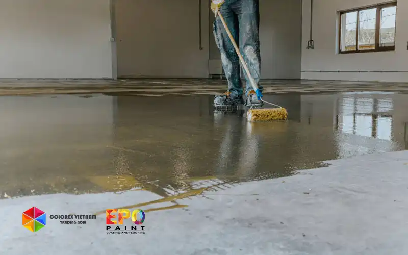 QUY TRÌNH THI CÔNG SƠN EPOXY HỆ TỰ PHẲNG