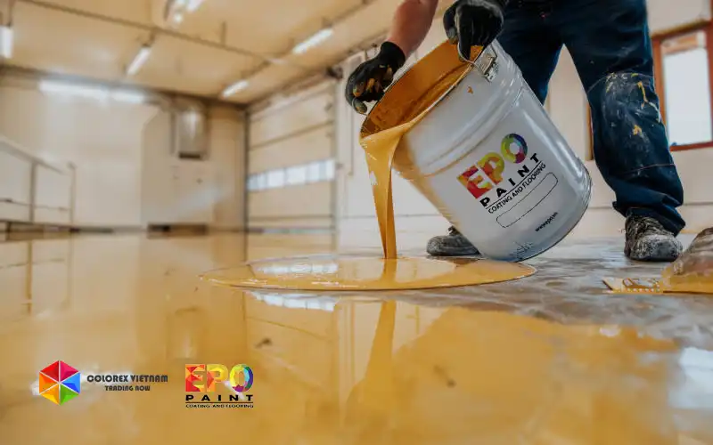 Quy Trình Thi Công Sơn Epoxy Hệ Tự Phẳng