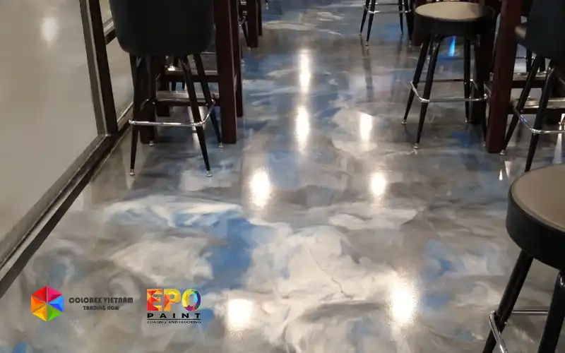 ĐƠN VỊ THI CÔNG SÀN Epoxy UY TÍN