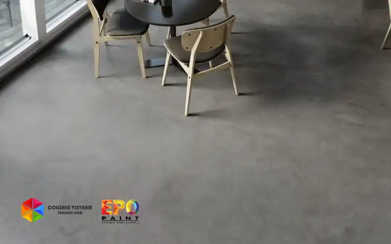 Sàn Epoxy Hiệu Ứng Bê Tông