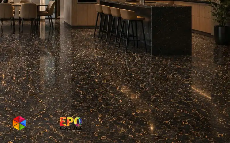 Các phong cách hiệu ứng sơn mài epoxy cho triển lãm