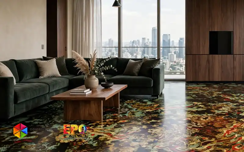 Khả năng tùy biến màu sắc linh hoạt của sơn mài epoxy