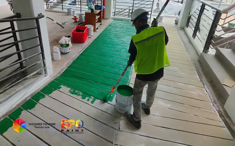 PHÂN PHỐI THI CÔNG SƠN EPOXY CHỐNG TRƯỢT