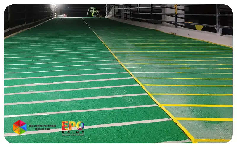 PHÂN PHỐI THI CÔNG SƠN EPOXY CHỐNG TRƯỢT