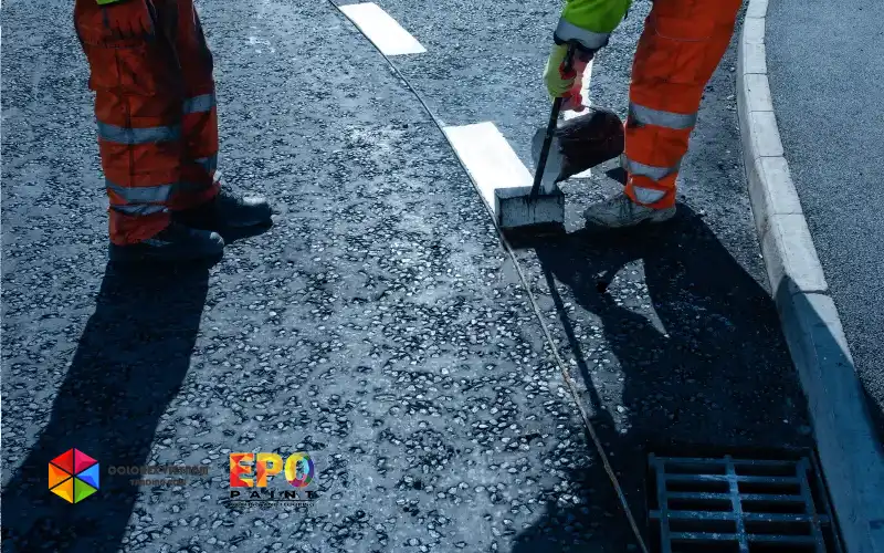 Sơn Epoxy kẻ vạch