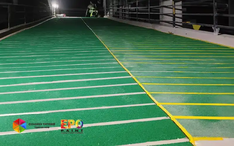 PHÂN PHỐI THI CÔNG SƠN EPOXY CHỐNG TRƯỢT